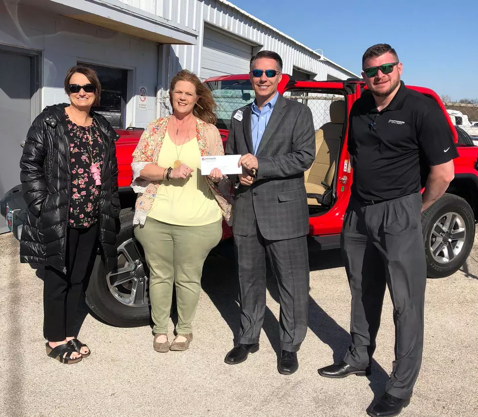 Patterson Auto Gives Thousands of Dollars to Texoma Schools