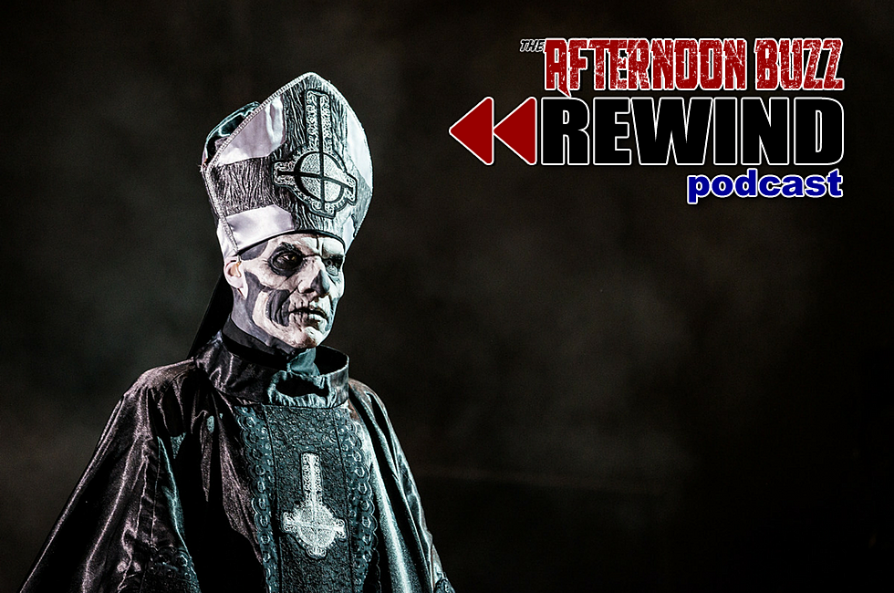 Ghost Reveal New Papa Emeritus, the Fallstown Booze Burglar + More: The Afternoon Buzz Rewind Podcast