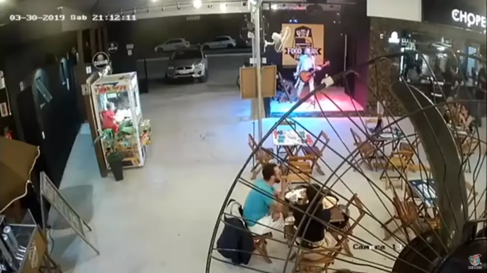 A Kid Actually Climbed Into a Claw Machine