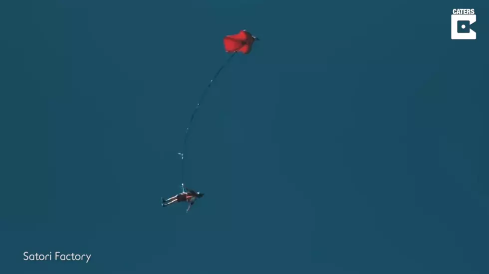 Two Guys Just Pulled Off the World’s First Skydive Bungee Jump