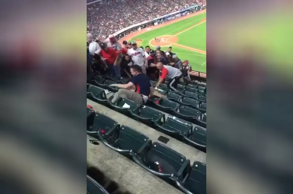 Fight Spanning Several Rows Broke Out at a Cleveland Indians Game