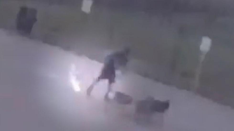 Shocking Video Shows Texas Man Getting Struck by Lightning