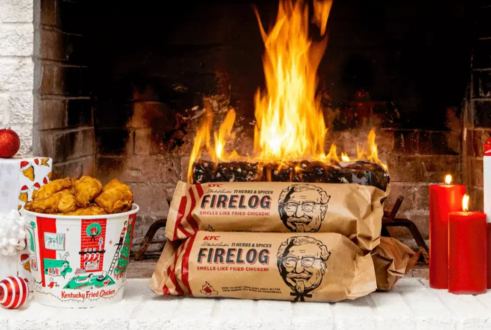 Have a KFC Christmas With Fire Logs That Smell Like Their Chicken