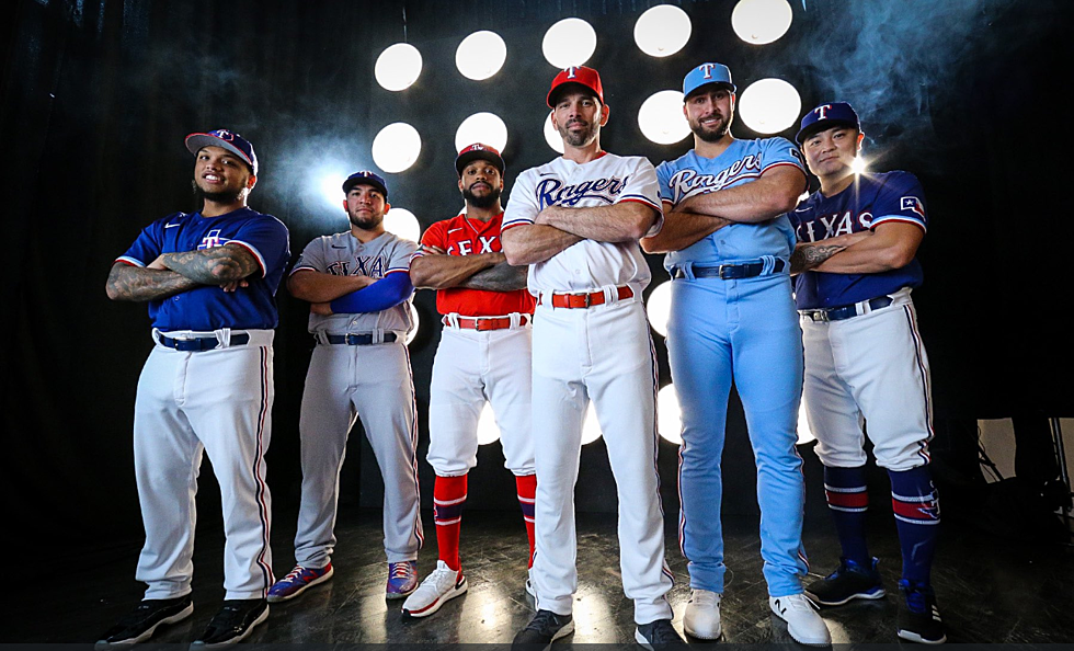 Texas Rangers Roll Out New Uniforms to Go With Their New Home