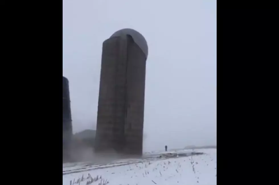 Watch This Silo Crawl as It Collapses