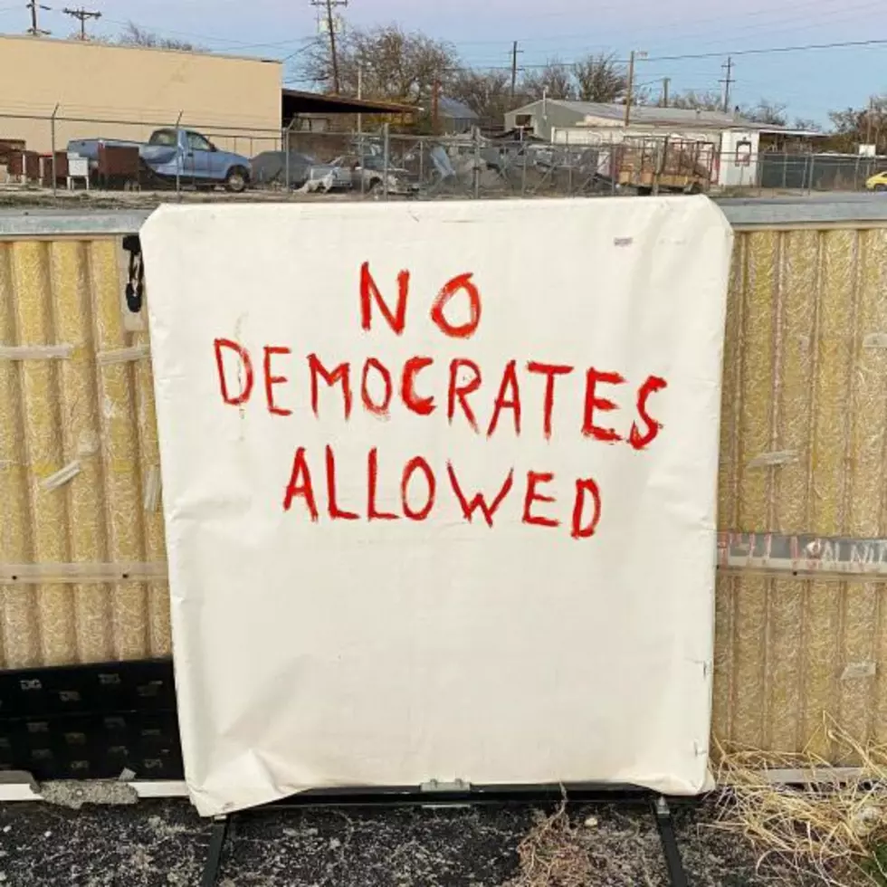 Texas Man Says 'No Democrates Allowed' in His Store