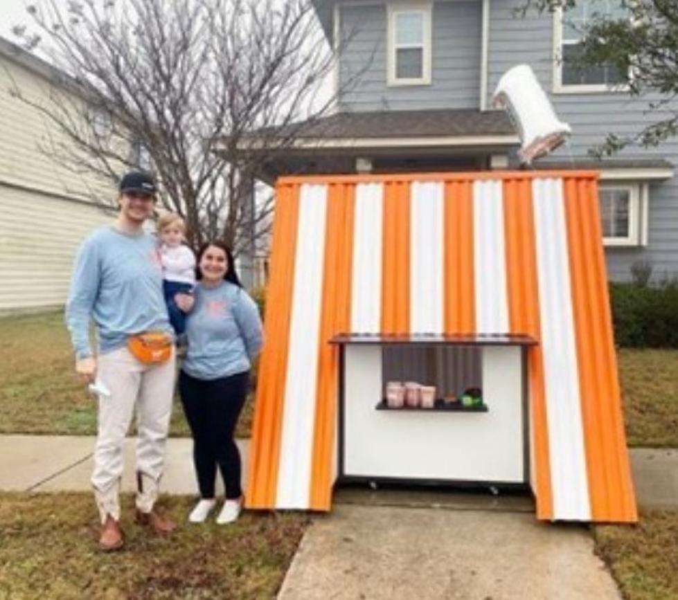 Texas Family Builds Whataburger Playhouse for One-Year-Old