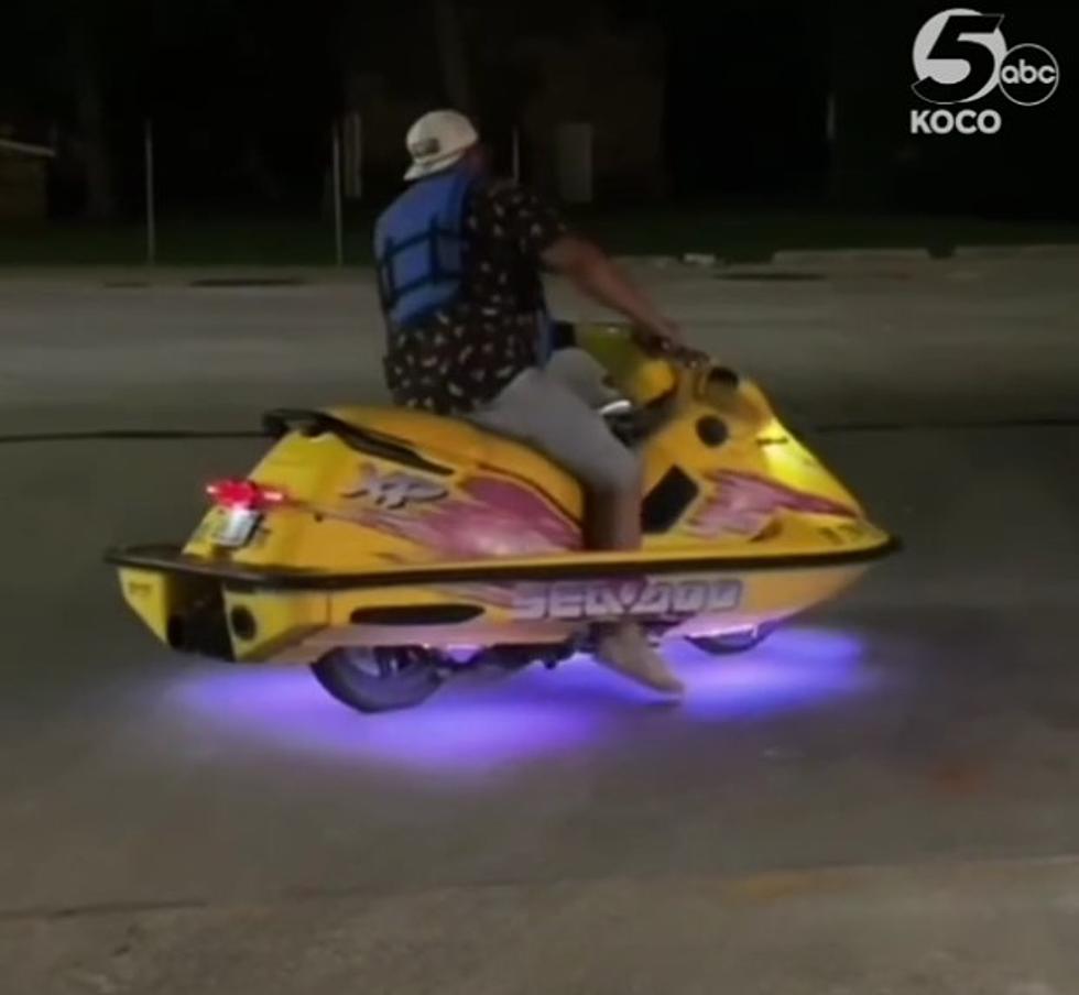 Someone in Oklahoma Has a Jetski Scooter and We Want One [VIDEO]