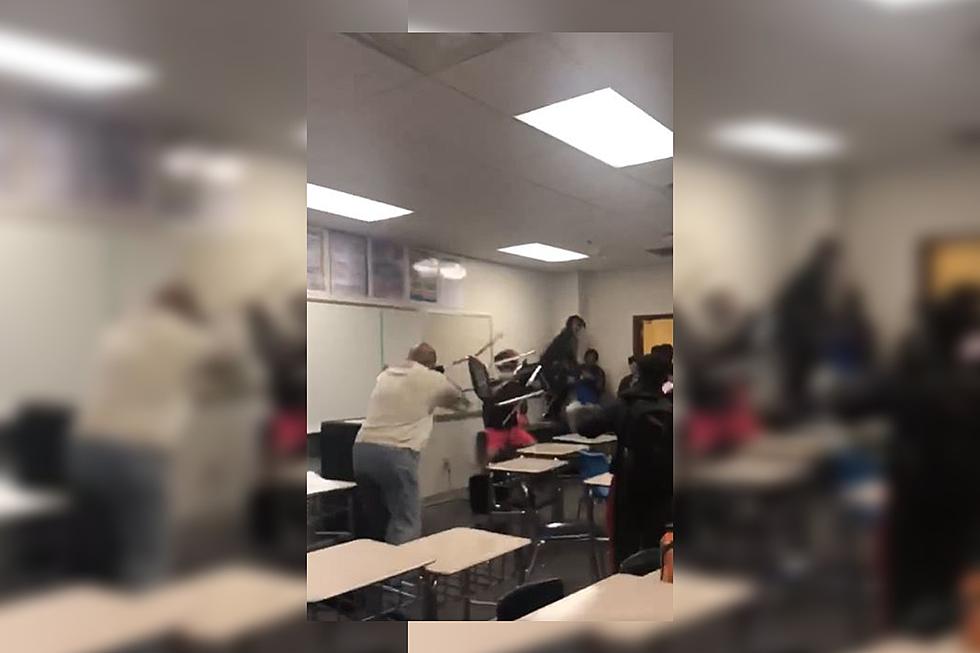 Watch Chairs Fly During an Altercation at a DeSoto, Texas Middle School