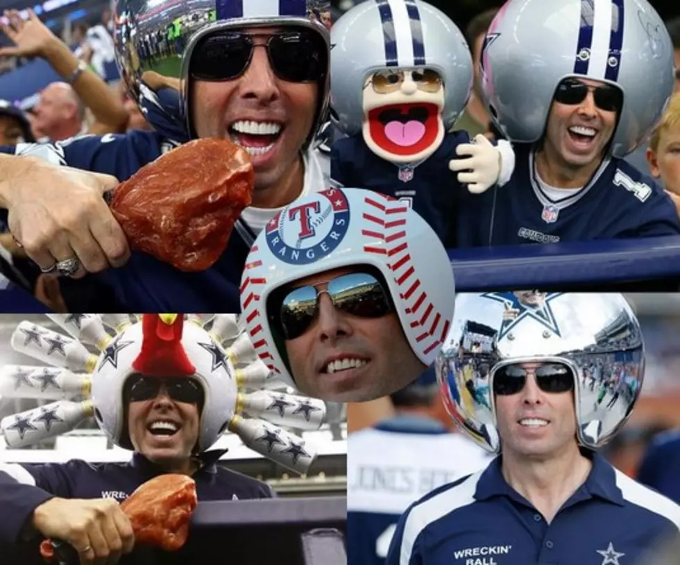 Why I Hate the Big Helmet Guy at Dallas Sporting Events