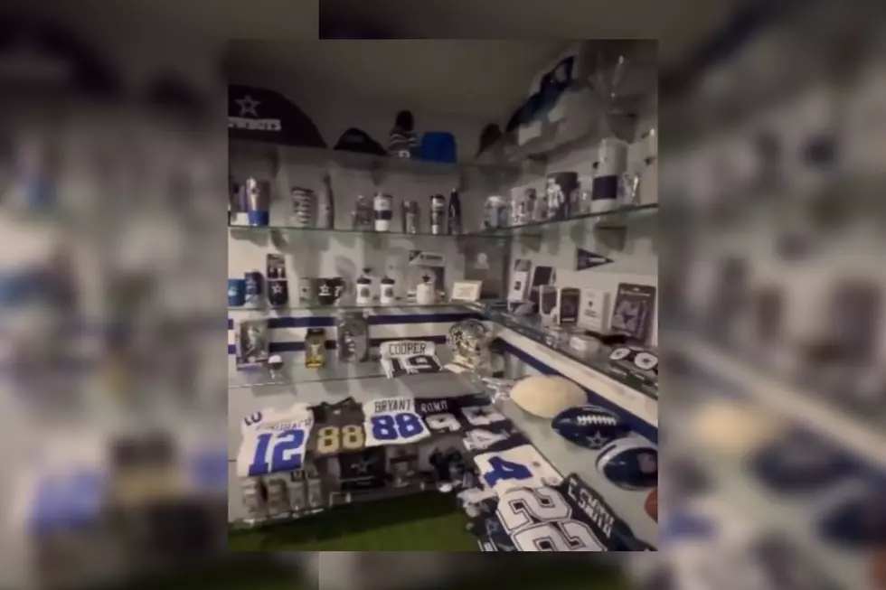 Take a Video Tour of the Ultimate Dallas Cowboys Fan Cave