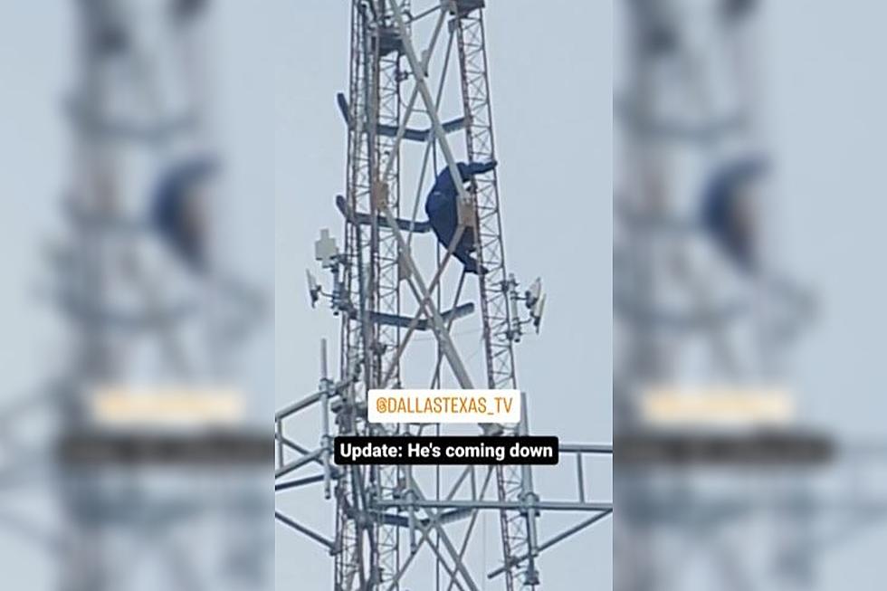 Why Was a Random Guy Climbing a Cell Tower in Dallas?