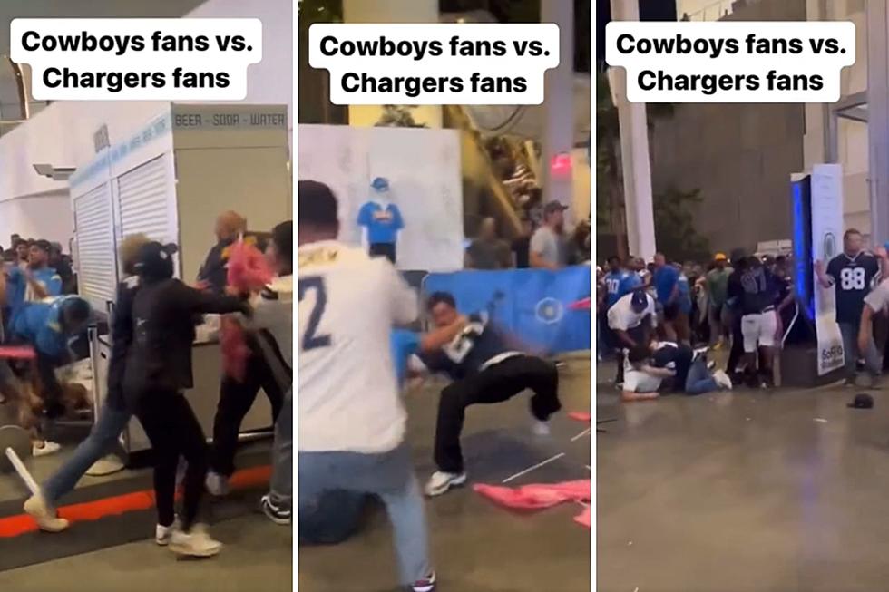 Wild Brawl Erupts at Cowboys vs. Chargers Game on Monday Night