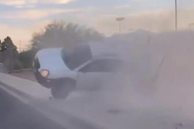 Video of Texas DPS Flipping Car During Chase at Border