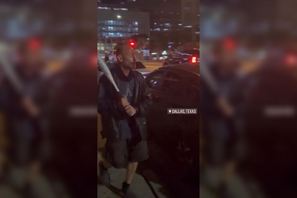 Video of Bat-Wielding Man Chasing People Around Downtown Dallas