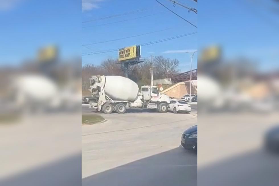 Watch: Bizarre Dallas Road Rage Incident Involving Cement Truck