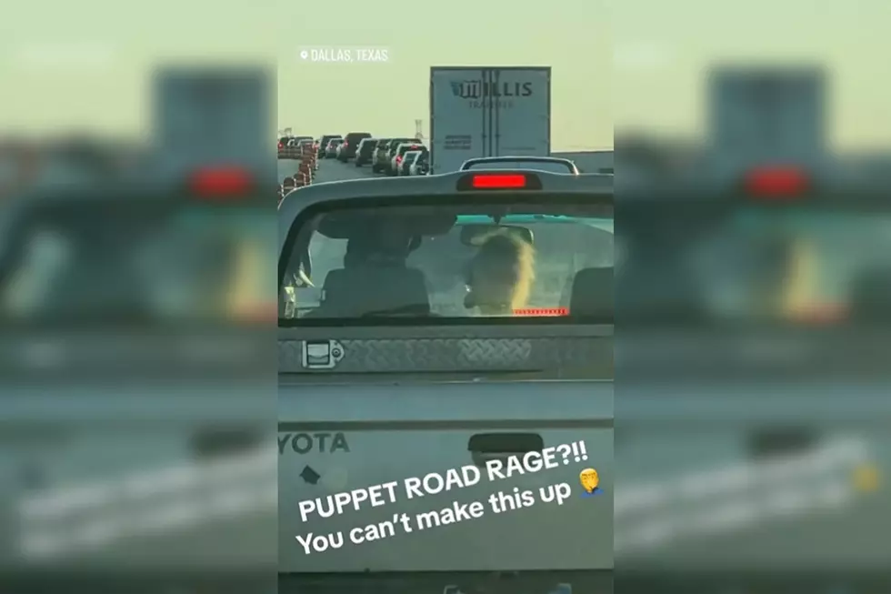 Bizarre Puppet Road Rage Incident in Dallas Caught on Video