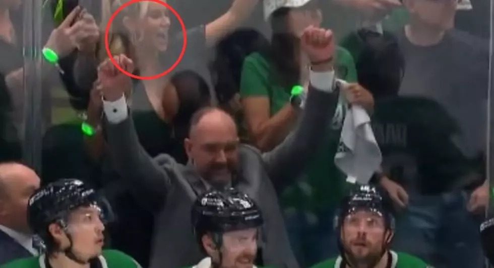 We Found the Viral Woman Who Sits Behind the Dallas Stars Bench