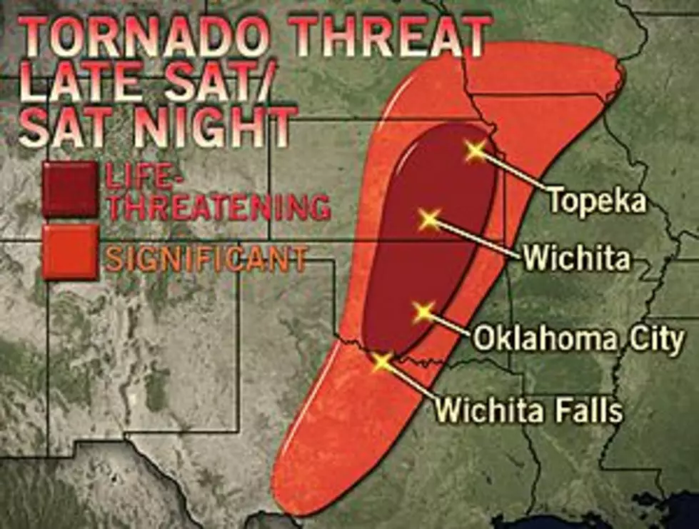 High Risk of Tornado Outbreak in Texoma This Weekend (2012)