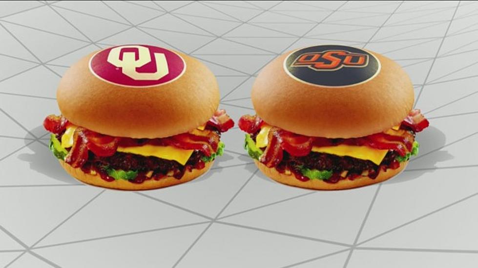 Sonic Introduces New Burgers With College Football Logos on the Bun