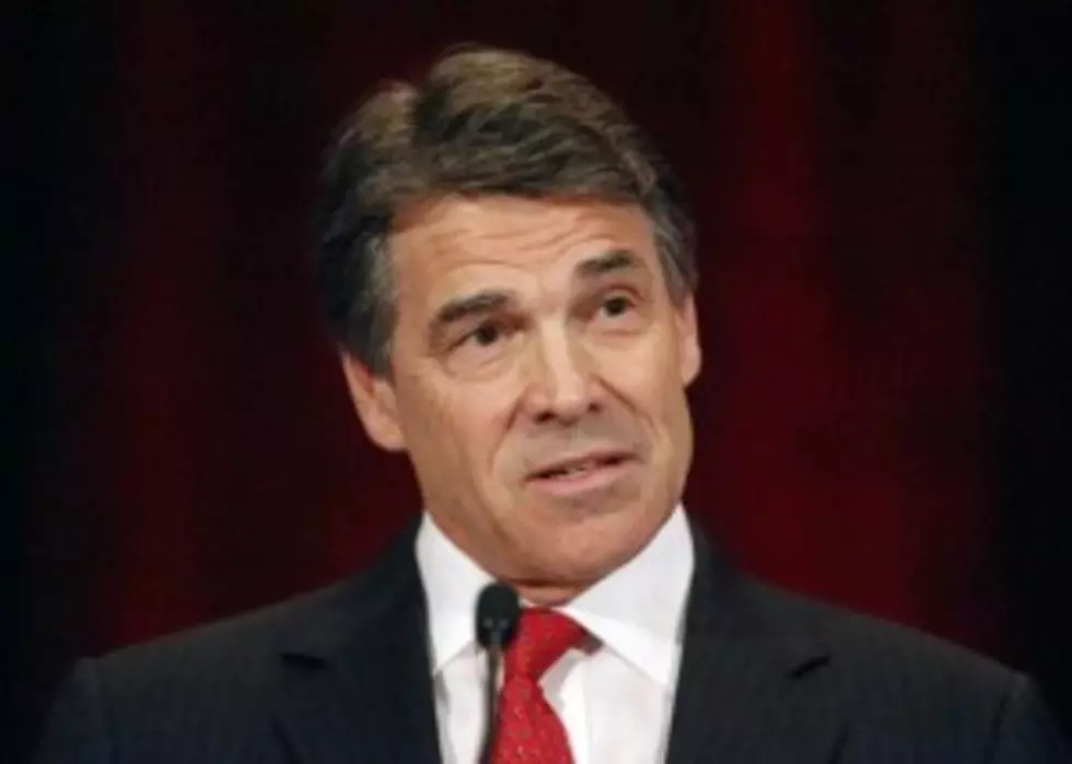 Rick Perry Wants Texas Voters to OK $2 Billion Water Infrastructure Projects
