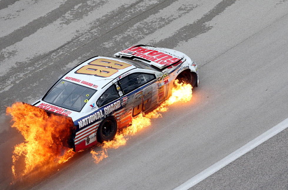 Dale Earnhardt Jr. Out of Texas Race After Fiery Wreck [PHOTOS]