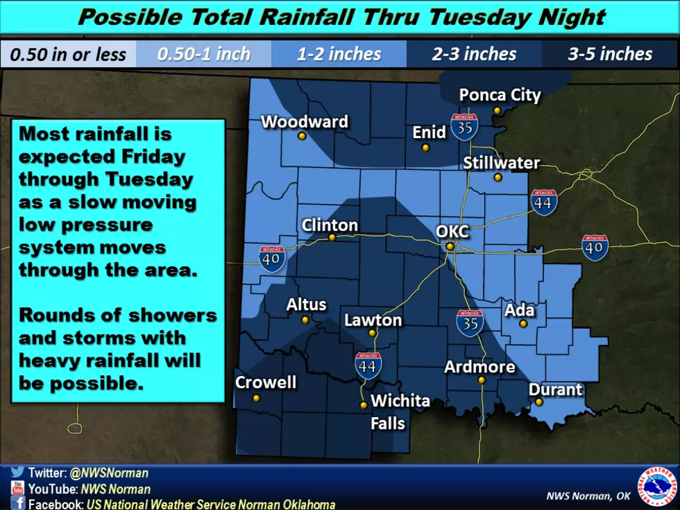 Rainfall Will Soak Most of North Texas – We Hope
