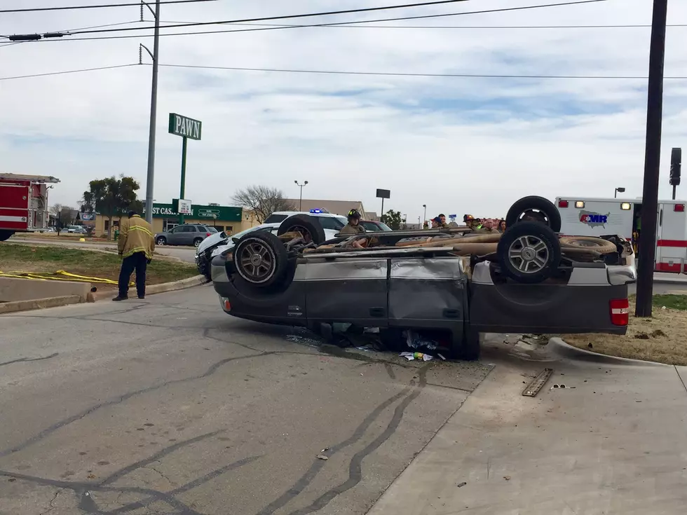 Rollover Accident on Kemp Sends One to Hospital [PHOTOS]