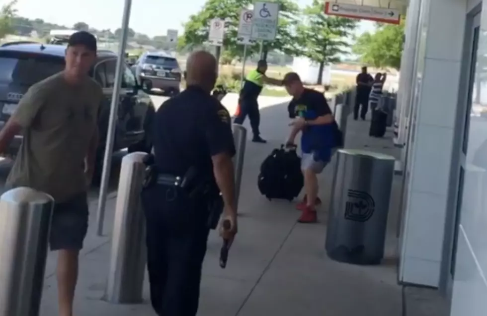 Officer-Involved Shooting at Dallas Love Field Airport Caught on Video