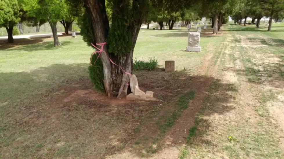 Grave Markers at Wichita Falls Cemetery Significantly Damaged