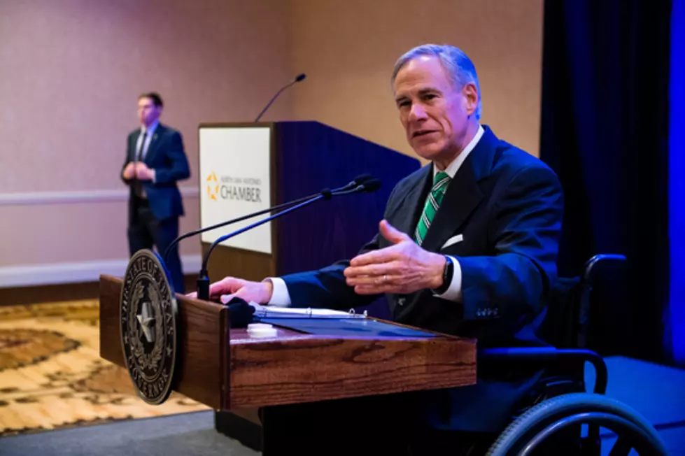 Gov. Abbott Touring the State and Delivering Good News