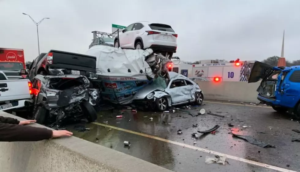 Videos and Photos Show Horrific Scene of Fort Worth Pileup