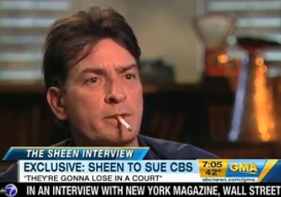 Sheen Tests Clean, Gets Mean On “Good Morning America” [VIDEO]