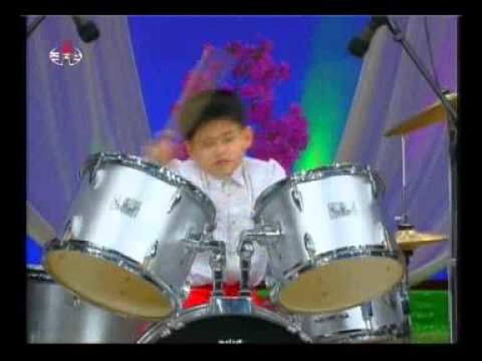 Kid Drummers from North Korea [VIDEO]