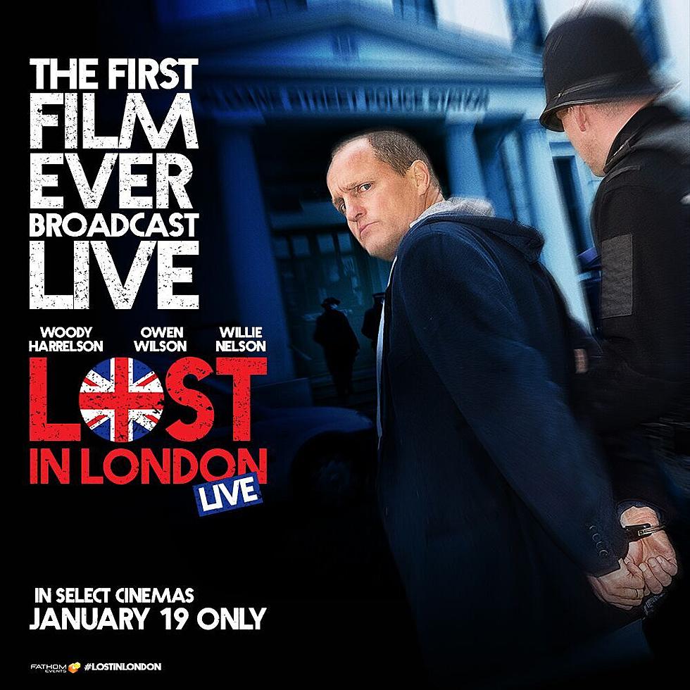 See Woody Harrelson ‘Lost in London’-Live at Cinemark 12 Thursday