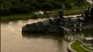 Historic Battleship Texas was on the Verge of Sinking
