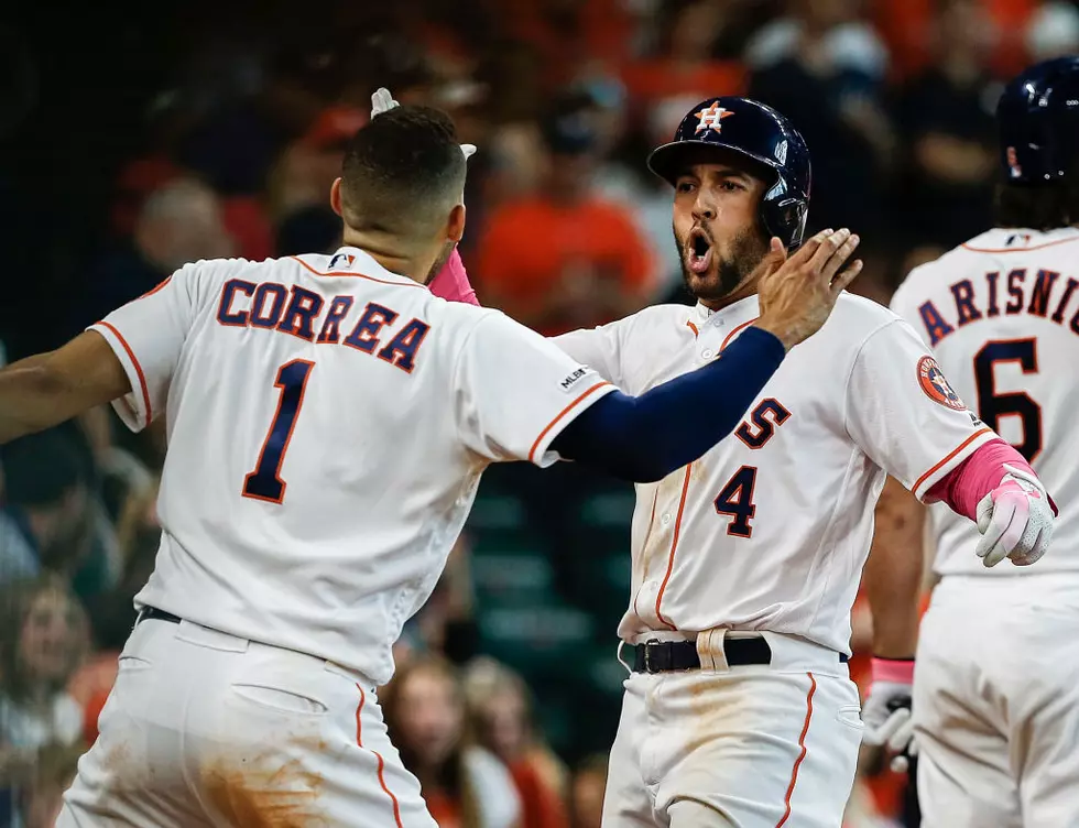 Astros Light Up Rangers 15-5 in 4-Game Sweep