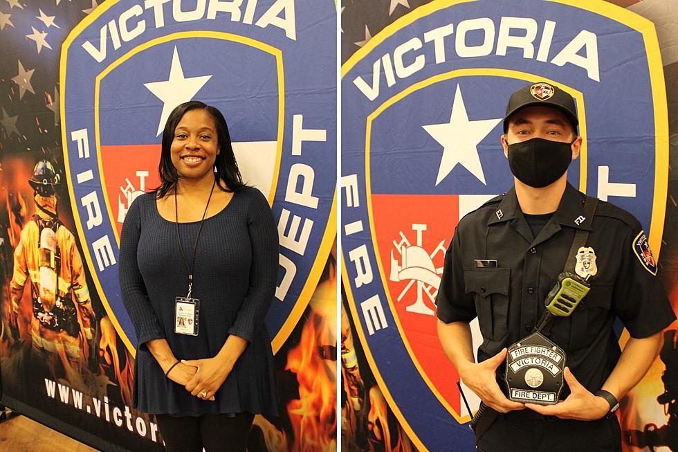 Victoria FD Honors Achievements, Swears in New Staff
