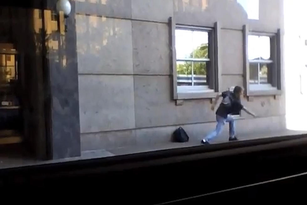 Dancing Man at Bus Stop Becomes Internet Sensation [VIDEO]