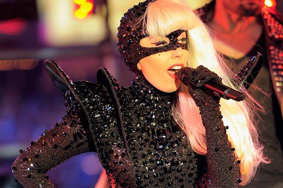 Lady Gaga Performs in Cocoon-Like Costume on ‘Dick Clark’s New Year’s Rockin’ Eve’
