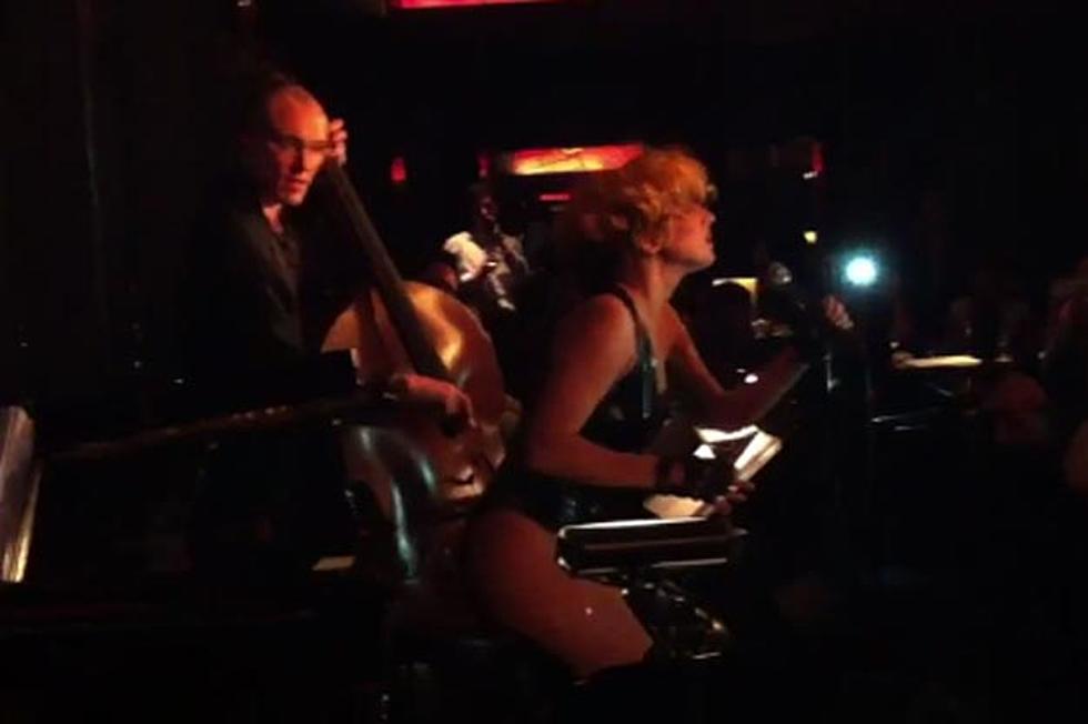 Lady Gaga Performs Impromptu Version of ‘Orange Colored Sky’ in Tokyo Hotel Bar