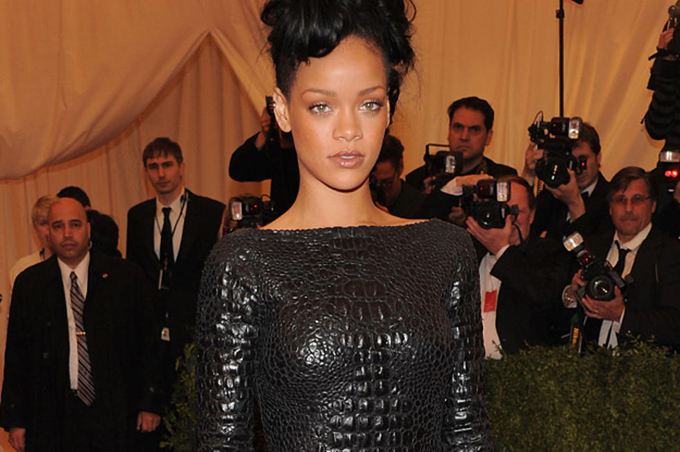 Rihanna’s Dagger Nails Cause Her to Be Fashionably Late to Met Gala