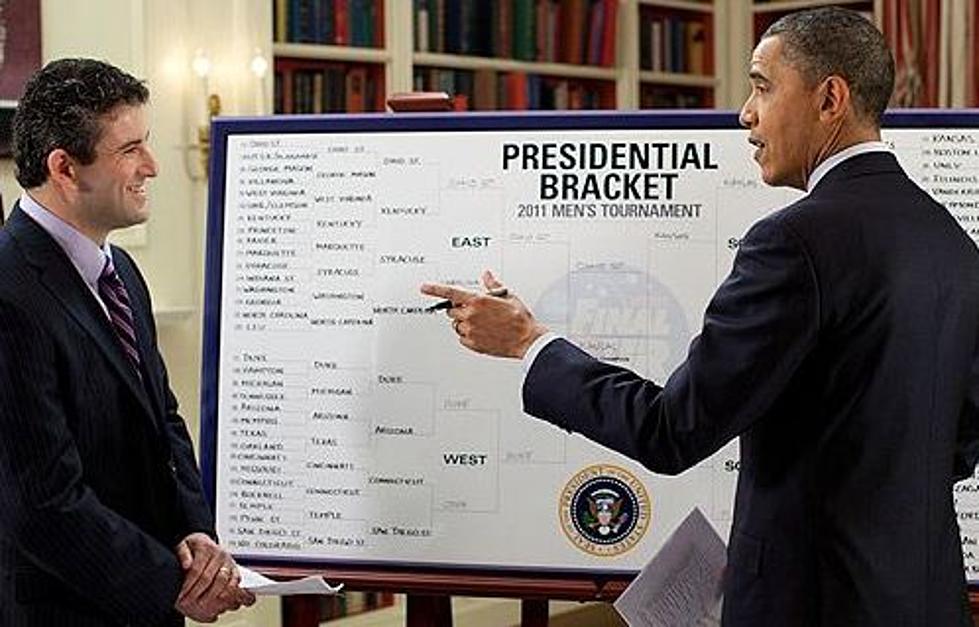 Barack Obama Picks Kansas to Win The National Championship