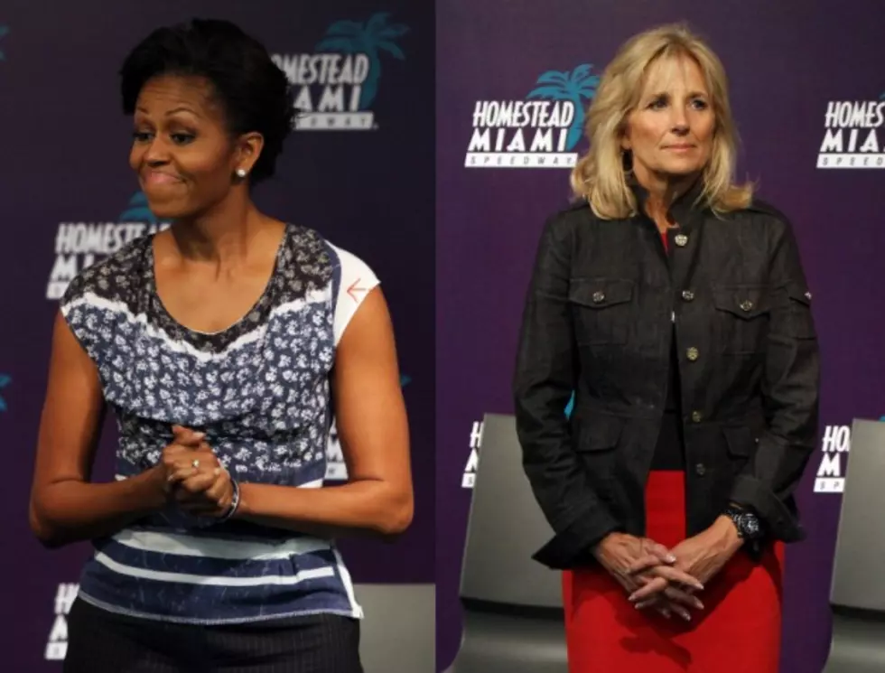 Michelle Obama and Jill Biden Booed At NASCAR Final Race Of 2011 [VIDEO]