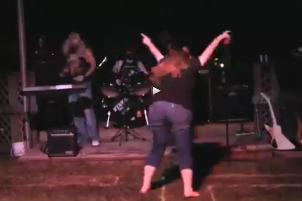 Enter Faceplant: Woman Falls On Her Face During Metallica Cover