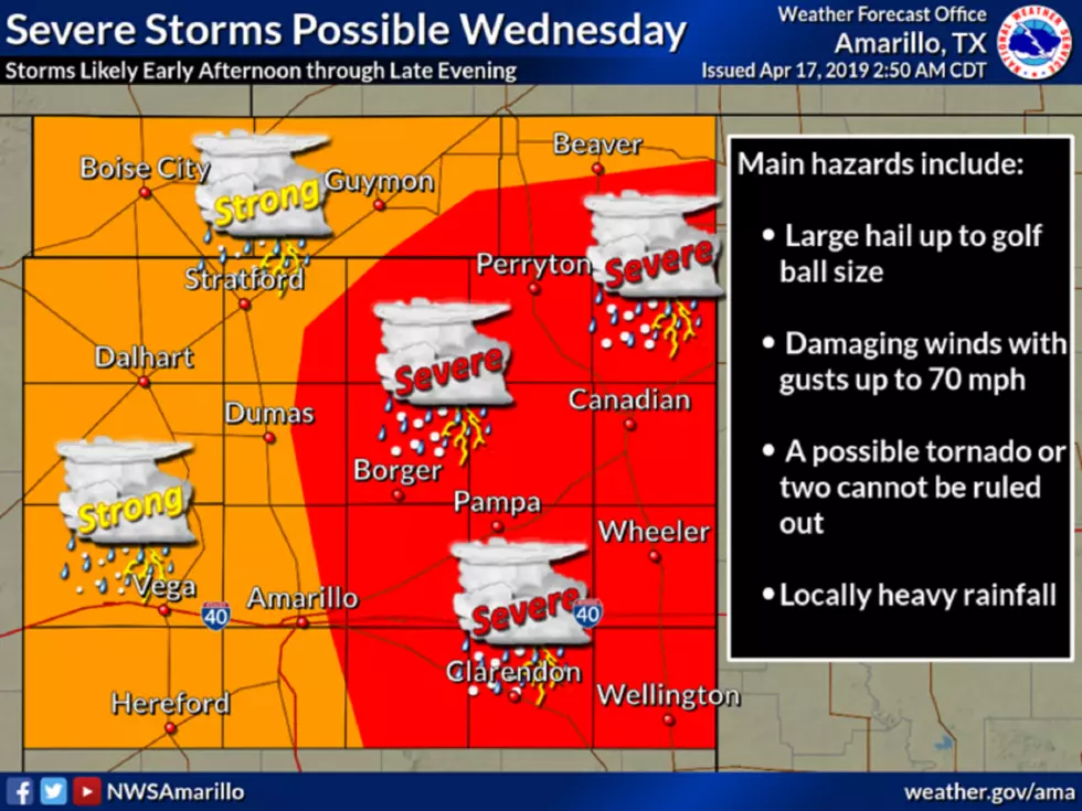 Potential Severe Weather On The Way This Afternoon And Evening