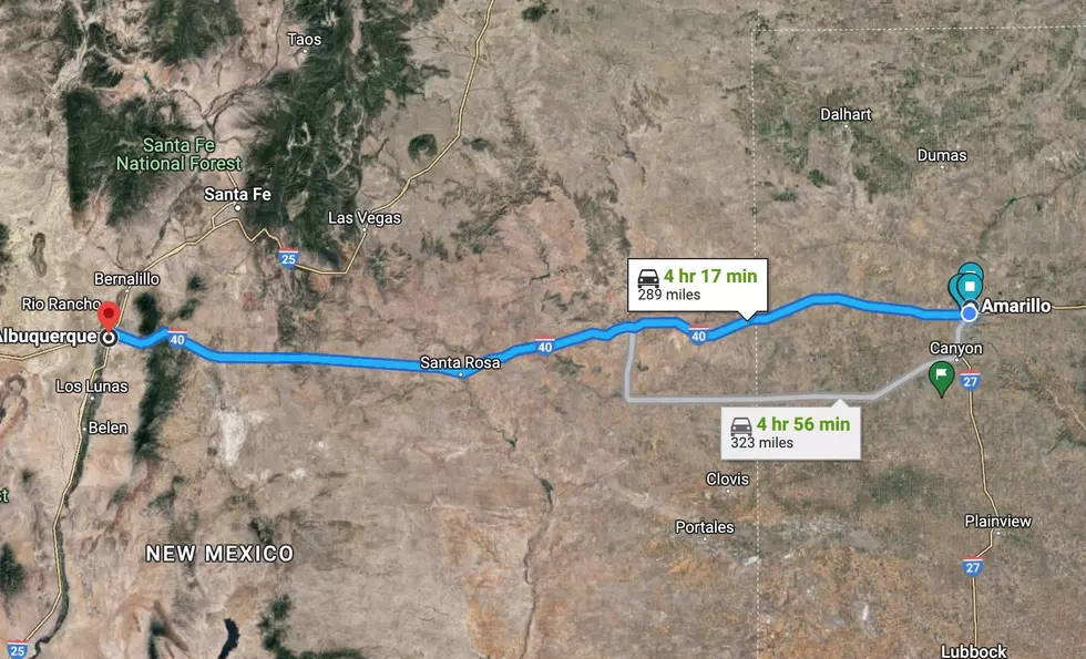 Road Trippin&#8217;? There&#8217;s 41 Cities Between Amarillo &#038; Albuquerque