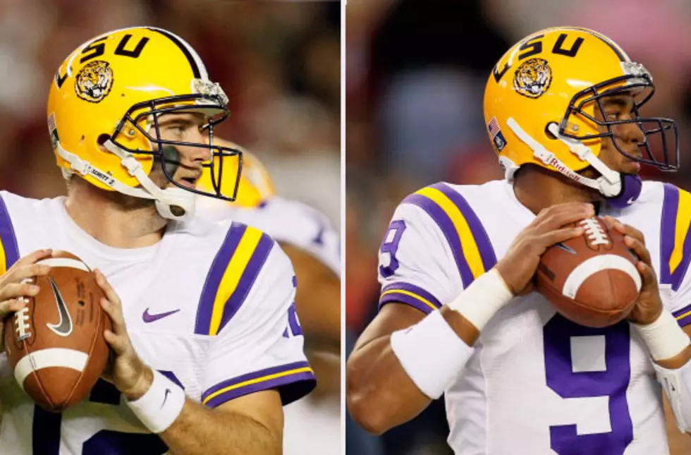 Who Should be the LSU Starting Quarterback this Weekend?