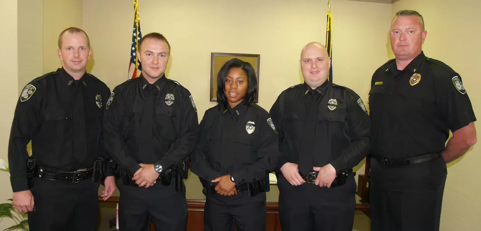 New Officers and Jailer Join Bossier City Police Department