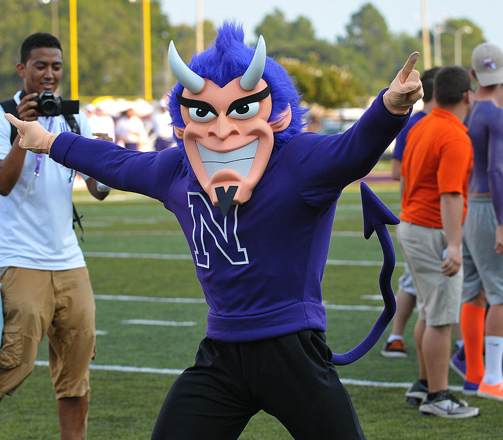 Meet Northwestern State University’s New ‘Vic the Demon’ Mascot